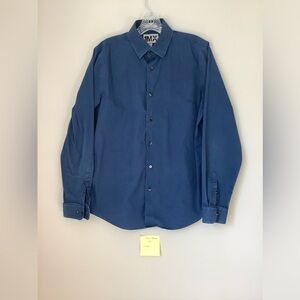 Men’s Express Slim Soft Wash Fitted Dress Shirt
Size M